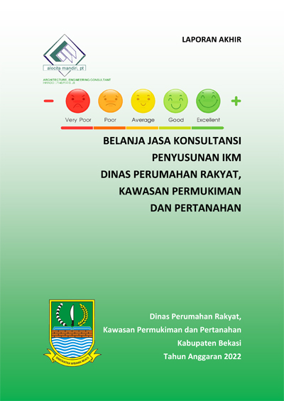 Belanja Jasa Konsultansi Penyusunan IKM  Dinas Perumahan Rakyat, Kawasan Permukiman dan Pertanahan